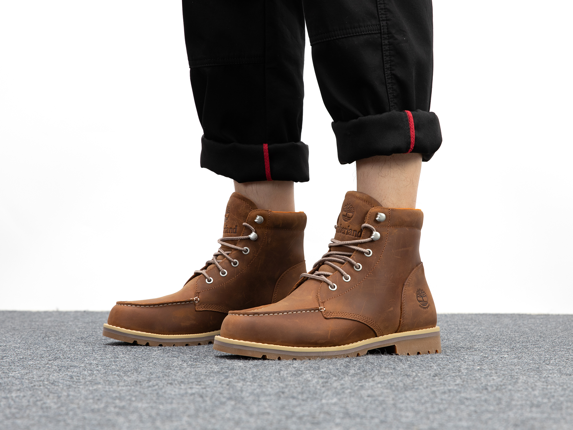 添柏岚Redwood Falls Moc Toe BT男马丁靴A2EDRF13