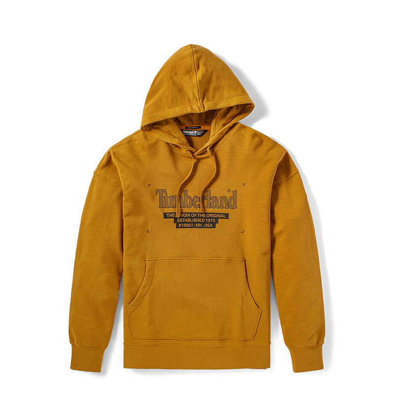 添柏岚TFO YC Logo Hoodie Relx WHEAT,FQ男连帽卫衣A2D6ZP47